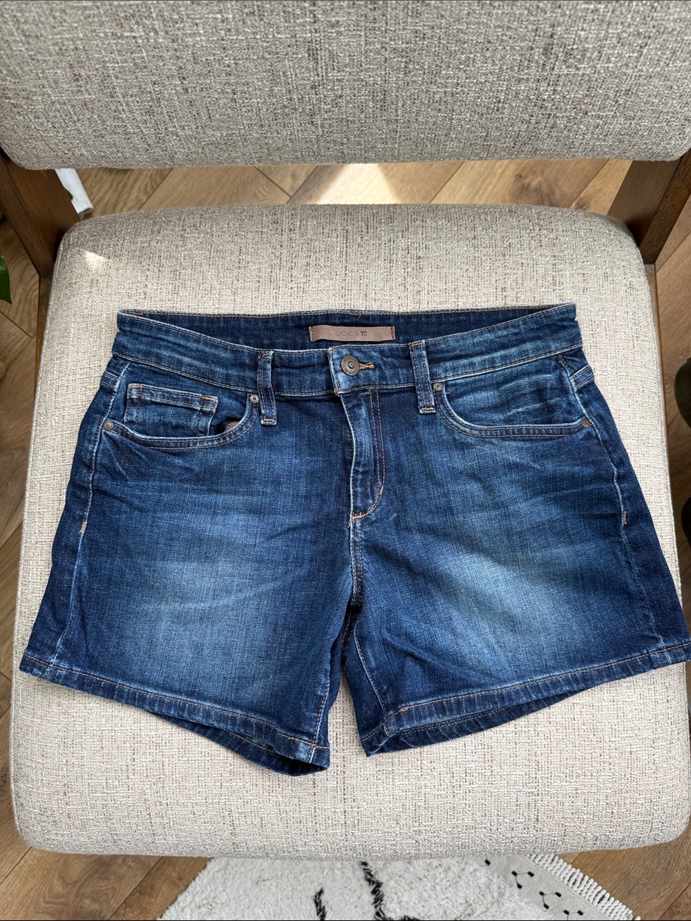 Joe's Jeans Dark Blue Denim Shorts